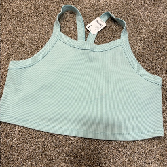 FP Movement by Free People Tops - Free people free people movement all clear cami sea storm light blue NWT XL